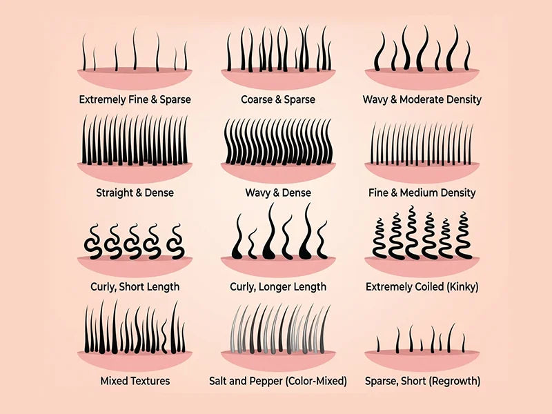 What are the Different Types of Pubic Hair?