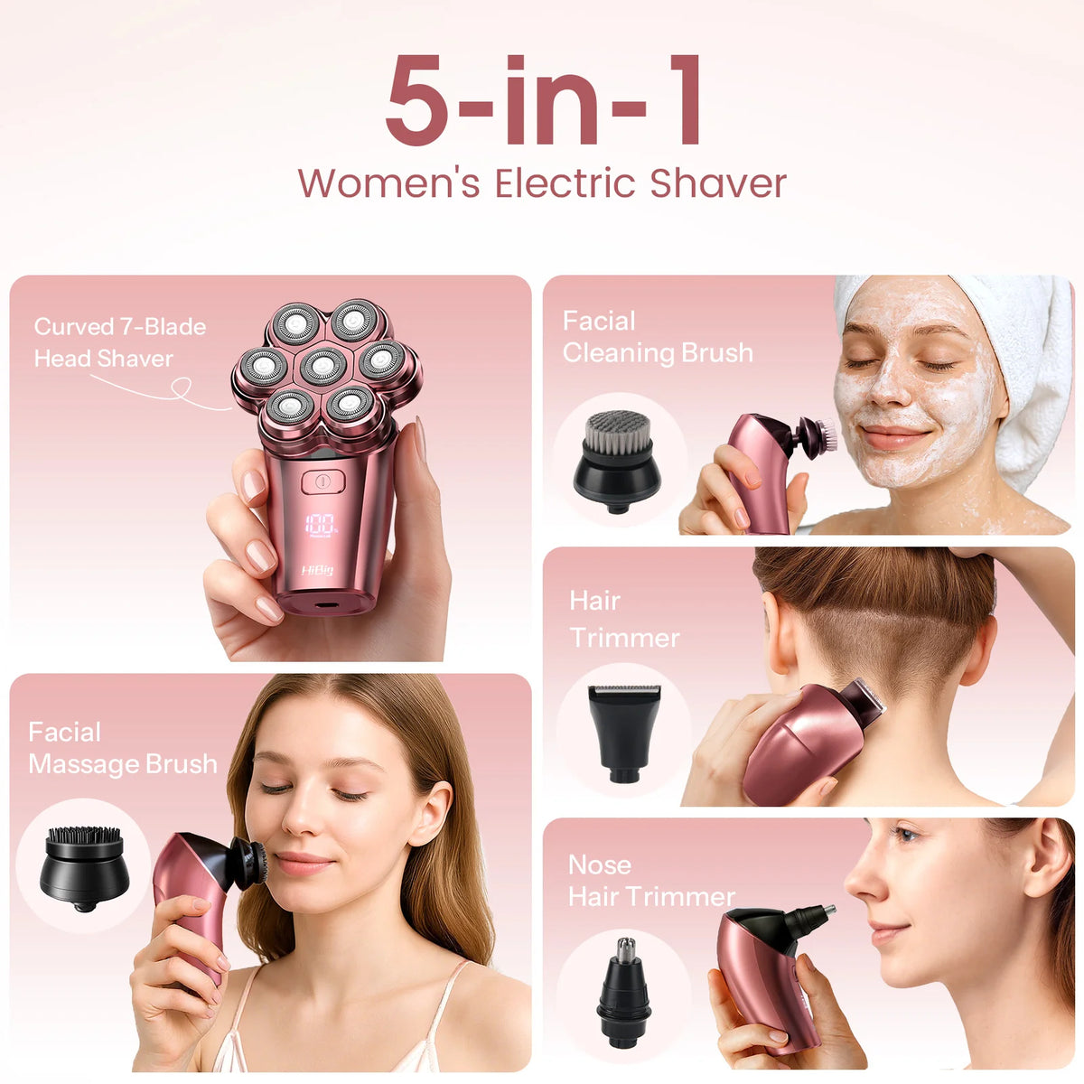 HiBig_7D_Electric_Legs_Body_Shaver_for_Women_5-in-1_Lady_Grooming_Kit_Rose_Noir
