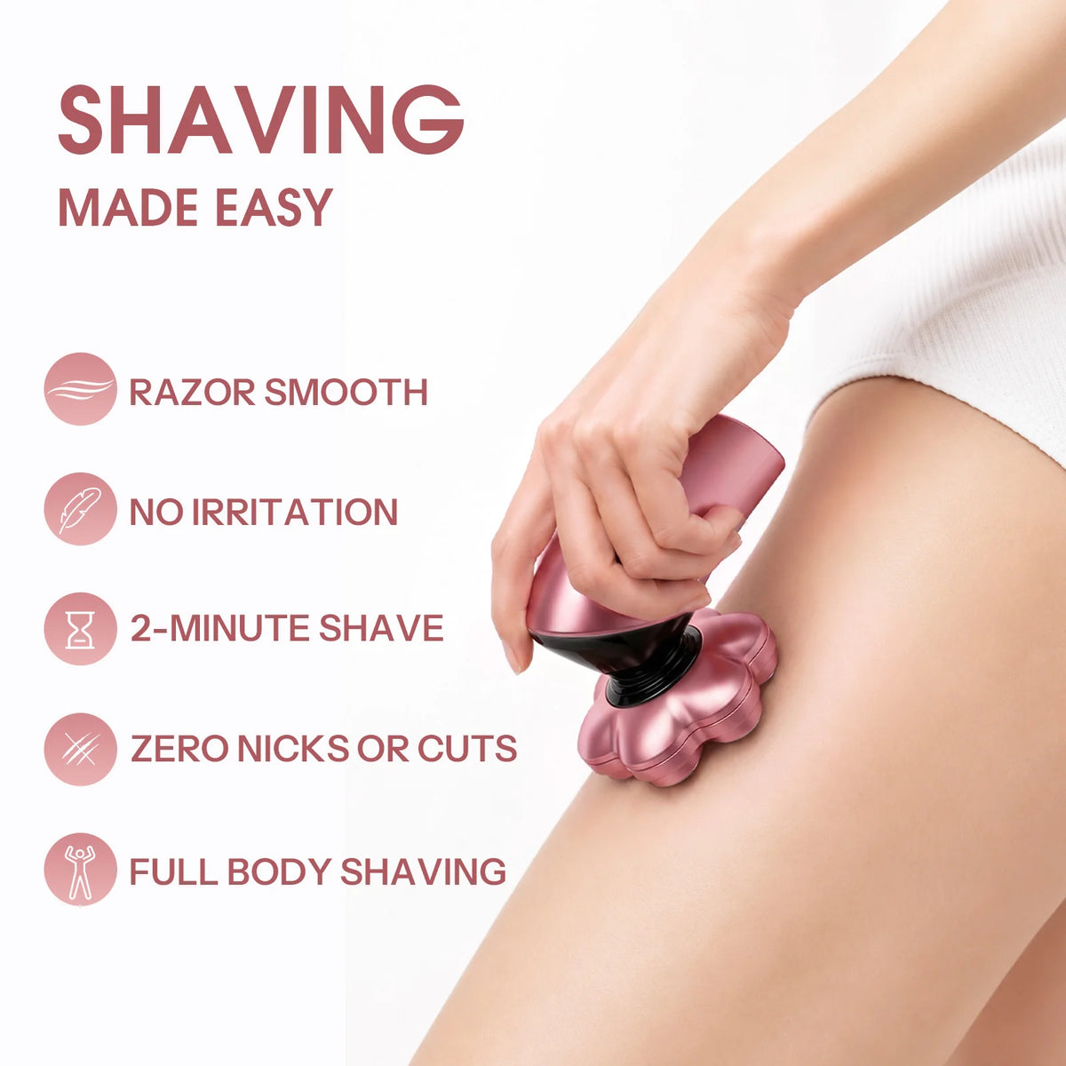 HiBig_7D_electric_razors_for_women_smooth_legs_Rose_Noir